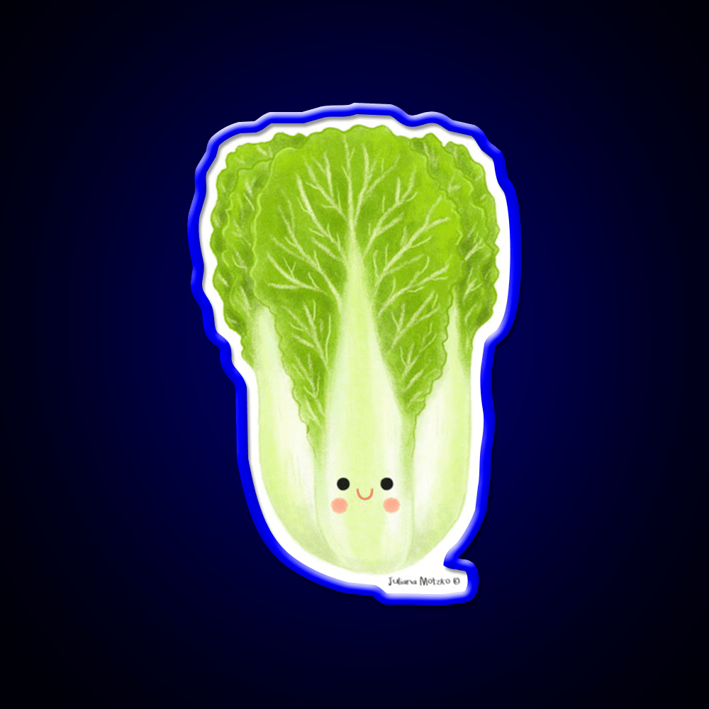Napa Cabbage Led Neon Sign Chinese Food Rgb Color - Shineneon