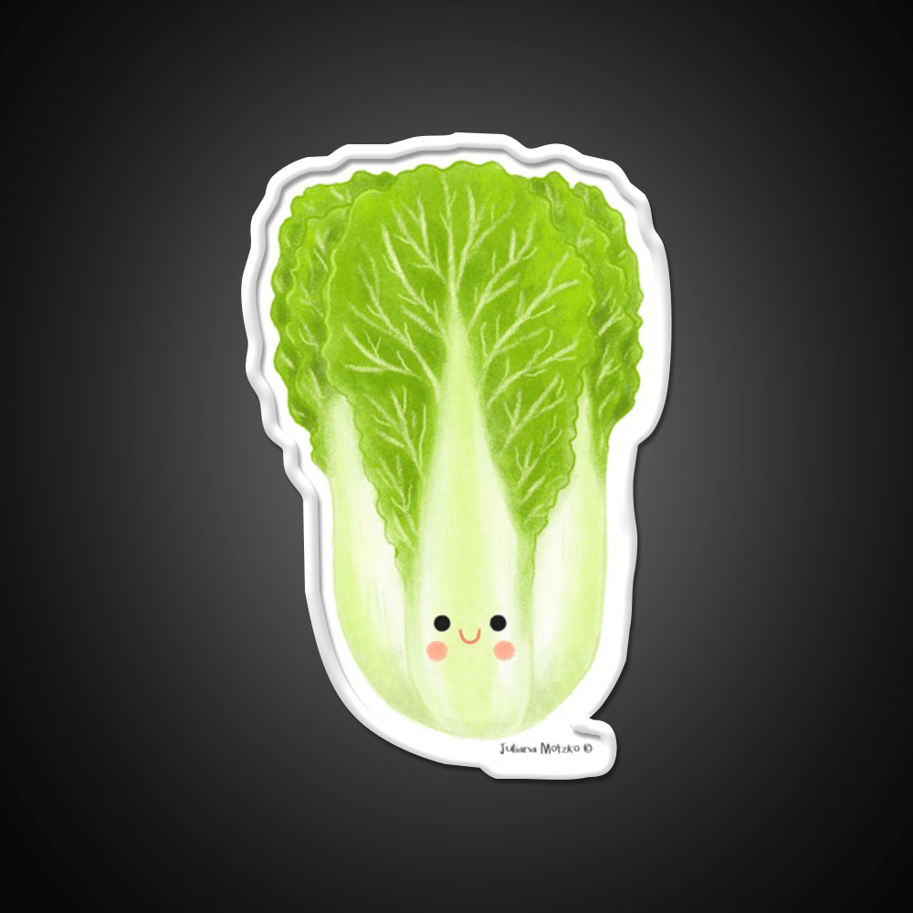 Napa Cabbage Led Neon Sign Chinese Food Rgb Color - Shineneon
