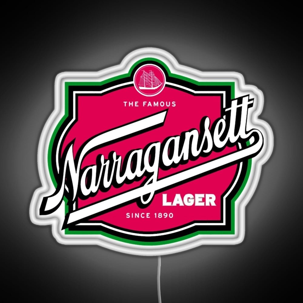 Narragansett Harpoon Rgb Led Neon Sign Pop Wall Art - Shineneon