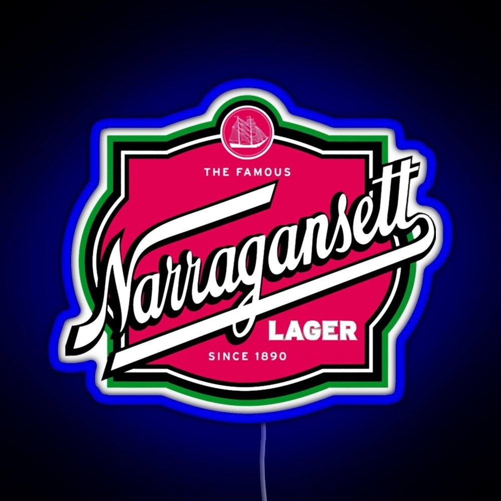 Narragansett Harpoon Rgb Led Neon Sign Pop Wall Art - Shineneon