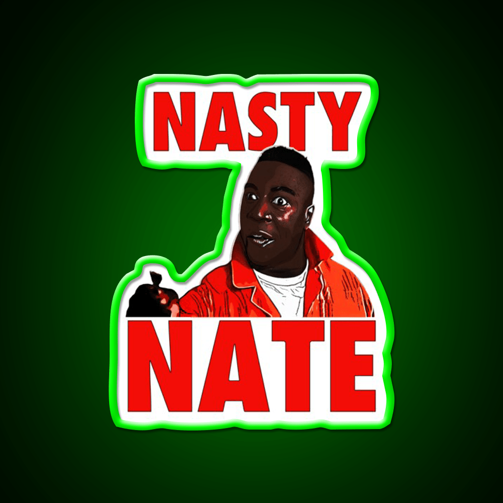 Nasty Nate Cocktail Bar Decor Led Neon Sign Rgb Color - Shineneon