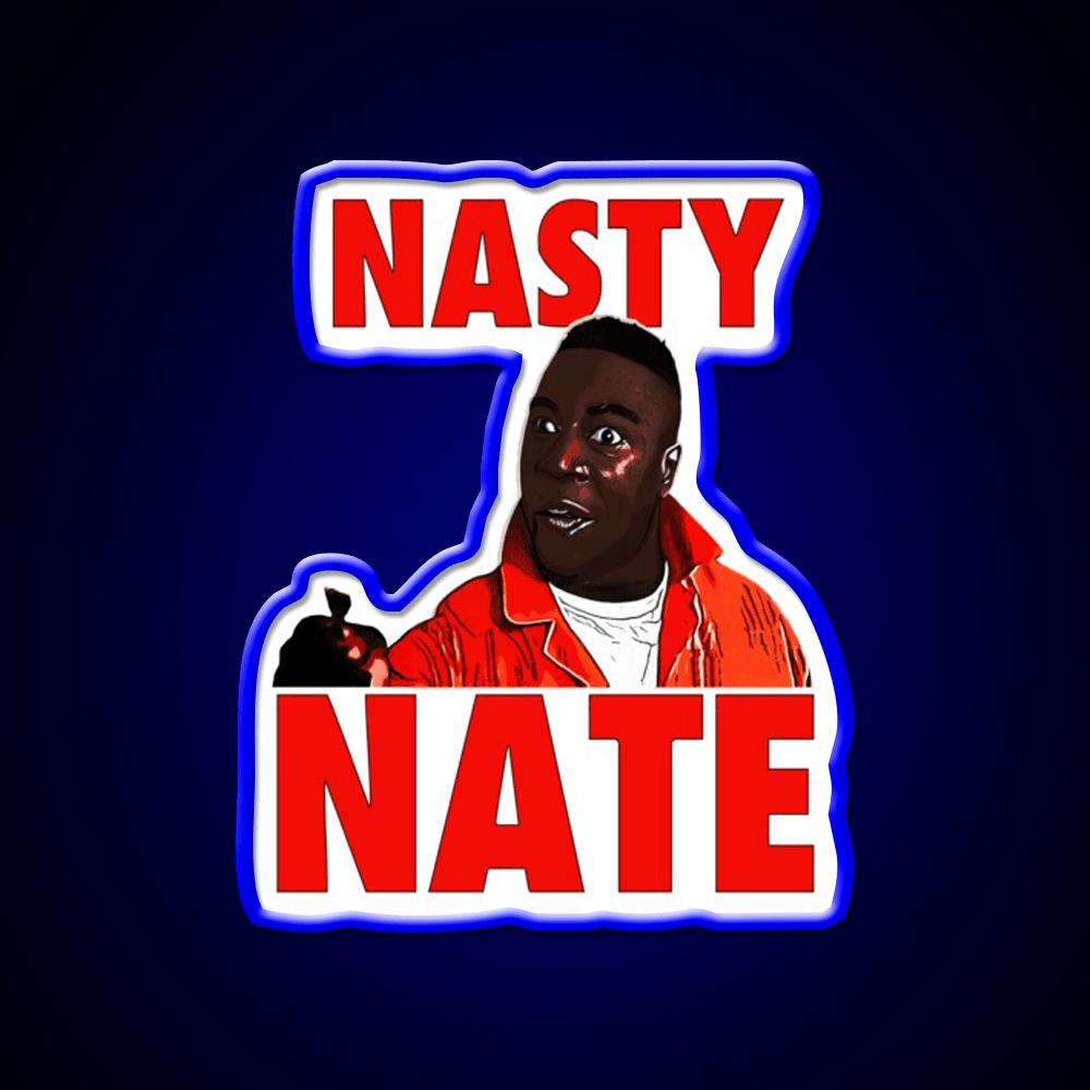 Nasty Nate Cocktail Bar Decor Led Neon Sign Rgb Color - Shineneon