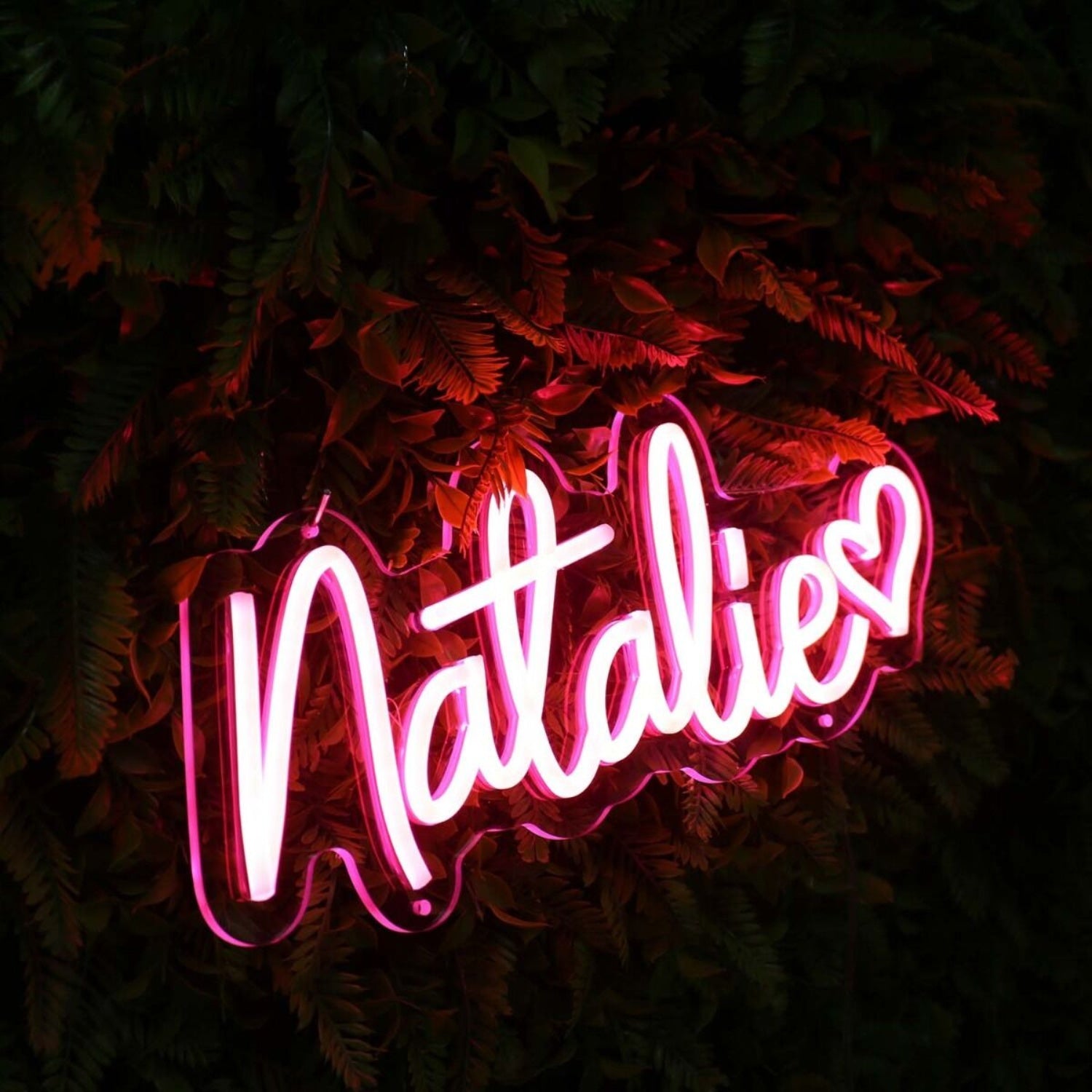 Natalie Red Led Neon Sign - Shineneon