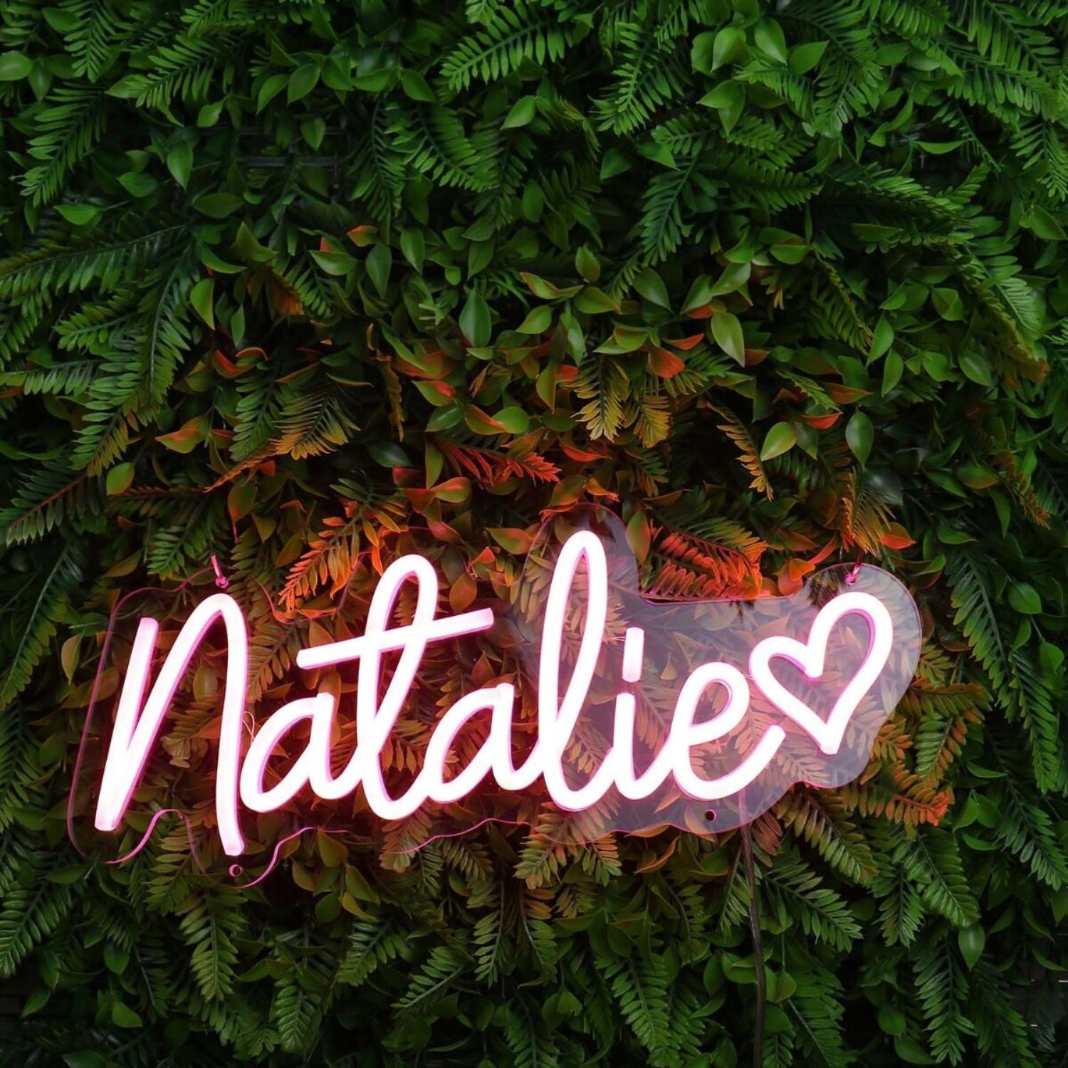Natalie Red Led Neon Sign - Shineneon