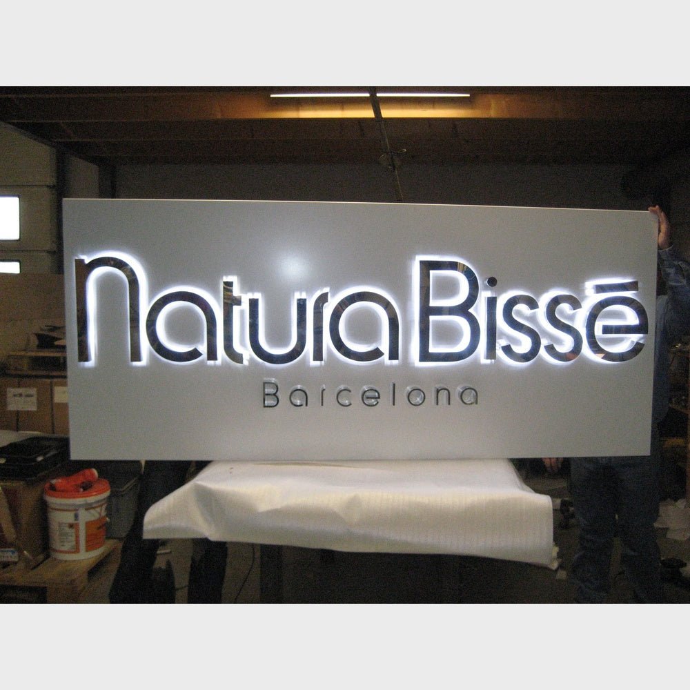 Natura Bisse 3D Backlit Channel Letters Led Light Sign - Shineneon