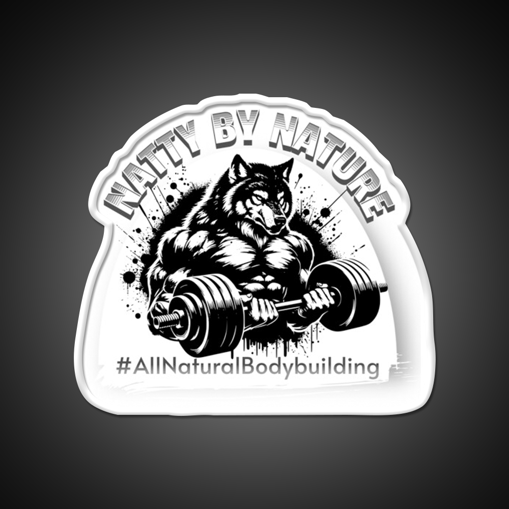 Natural Bodybuilding Exercise Gym Fitness Led Neon Sign Rgb Color