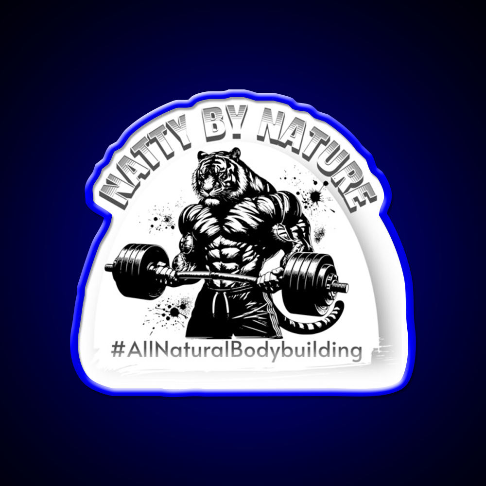 Natural Bodybuilding Gym Fitness Led Neon Sign Rgb Color