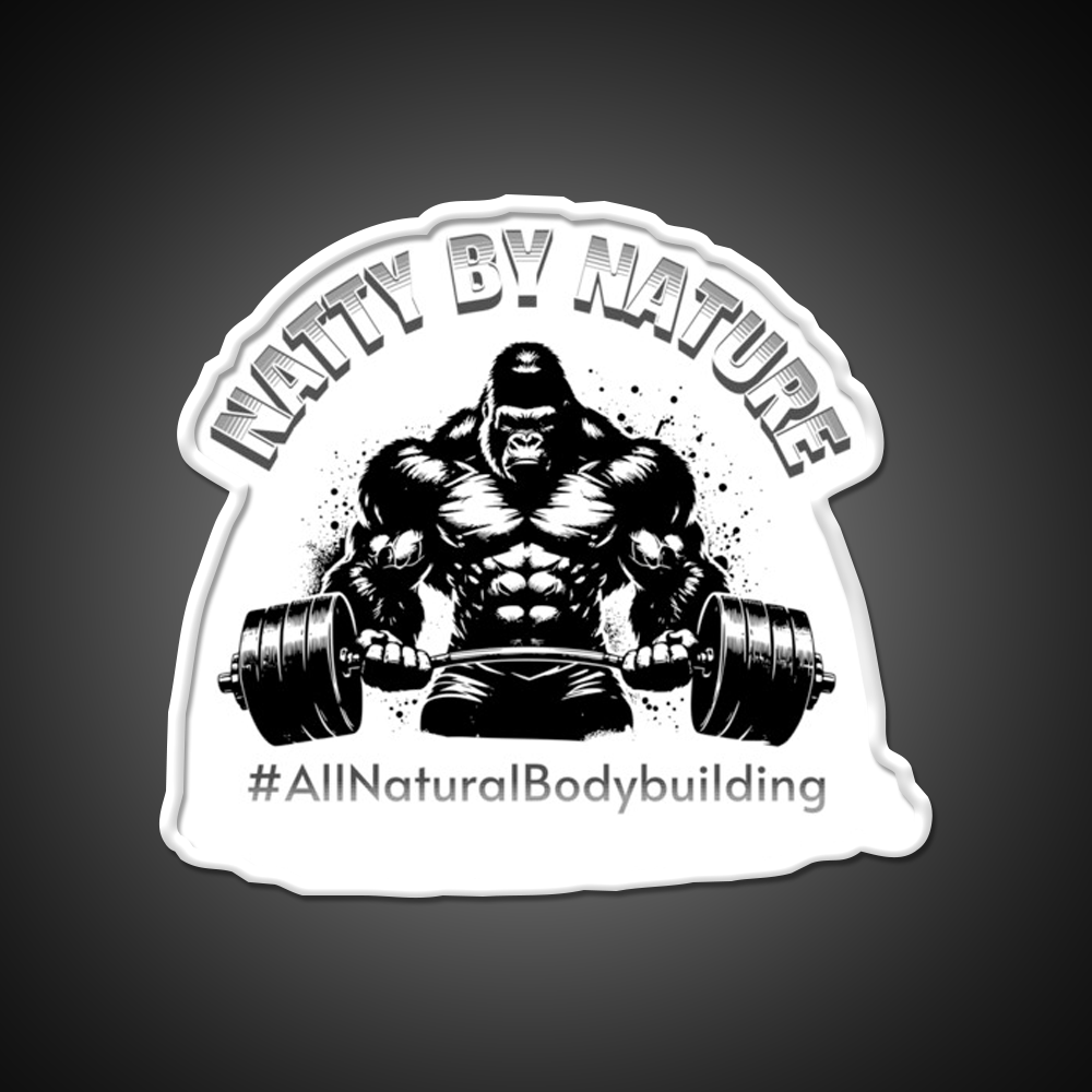 Natural Bodybuilding Vegan Exercise Gym Fitness Led Neon Sign Rgb Color