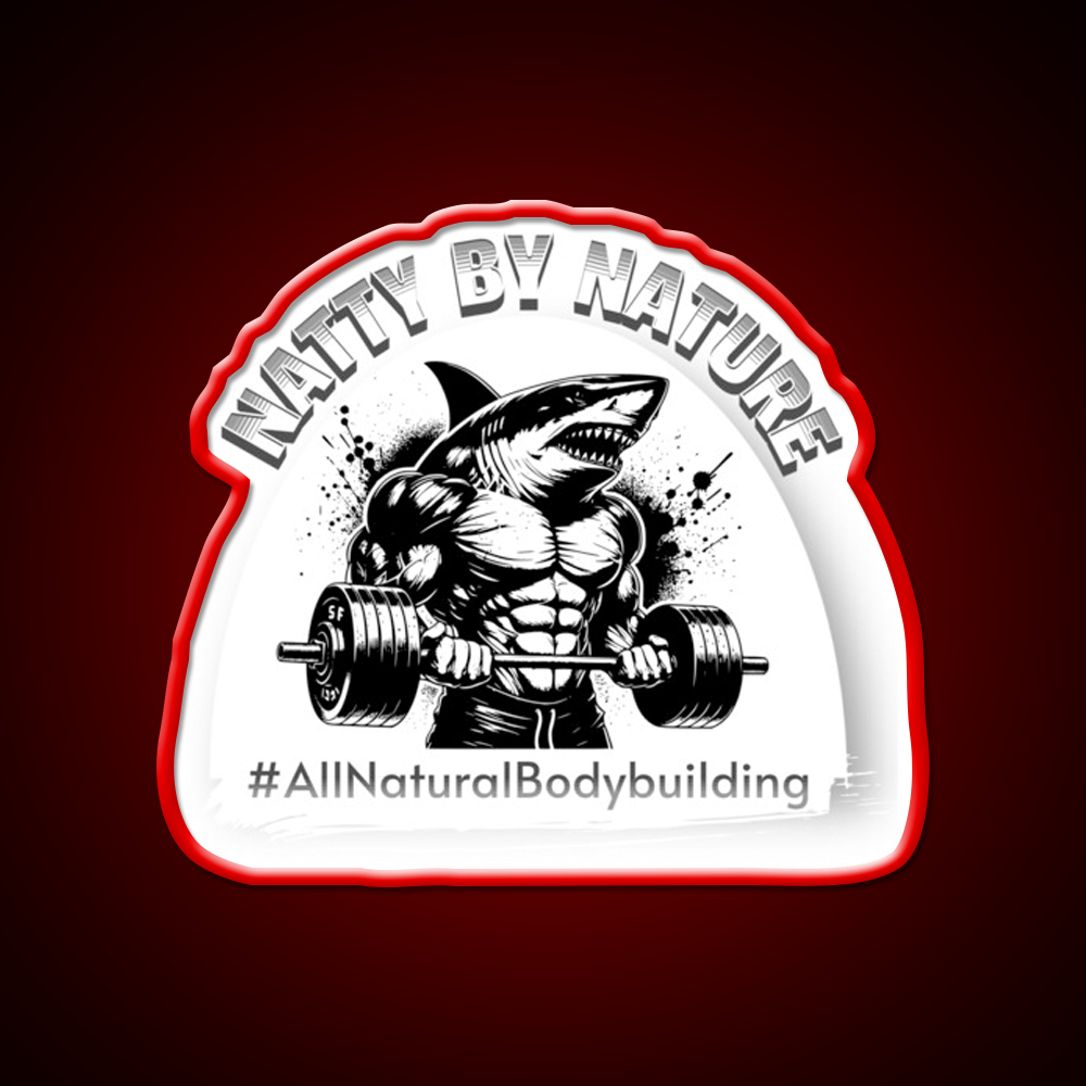 Natural Bodybuilding Vegan Sport Gym Fitness Led Neon Sign Fitness Room Sign Rgb Color