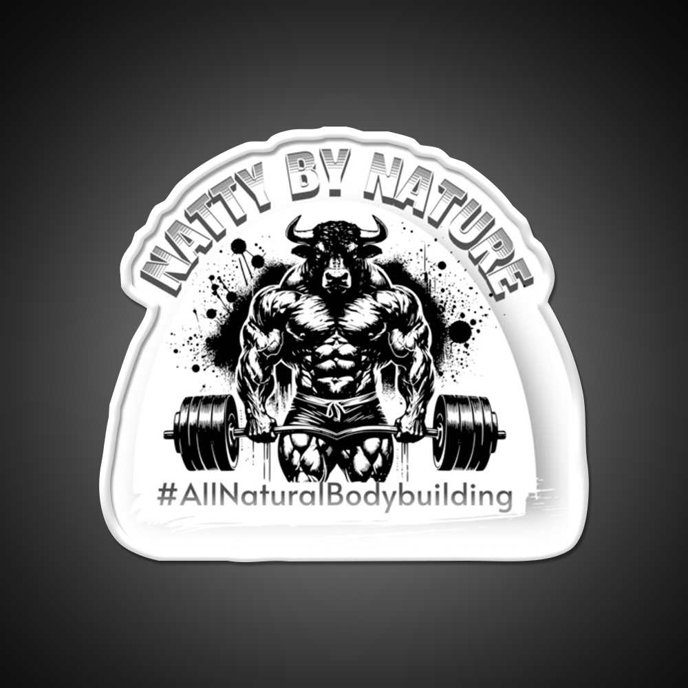 Natural Bodybuilding Vegan Sport Gym Fitness Led Neon Sign Rgb Color