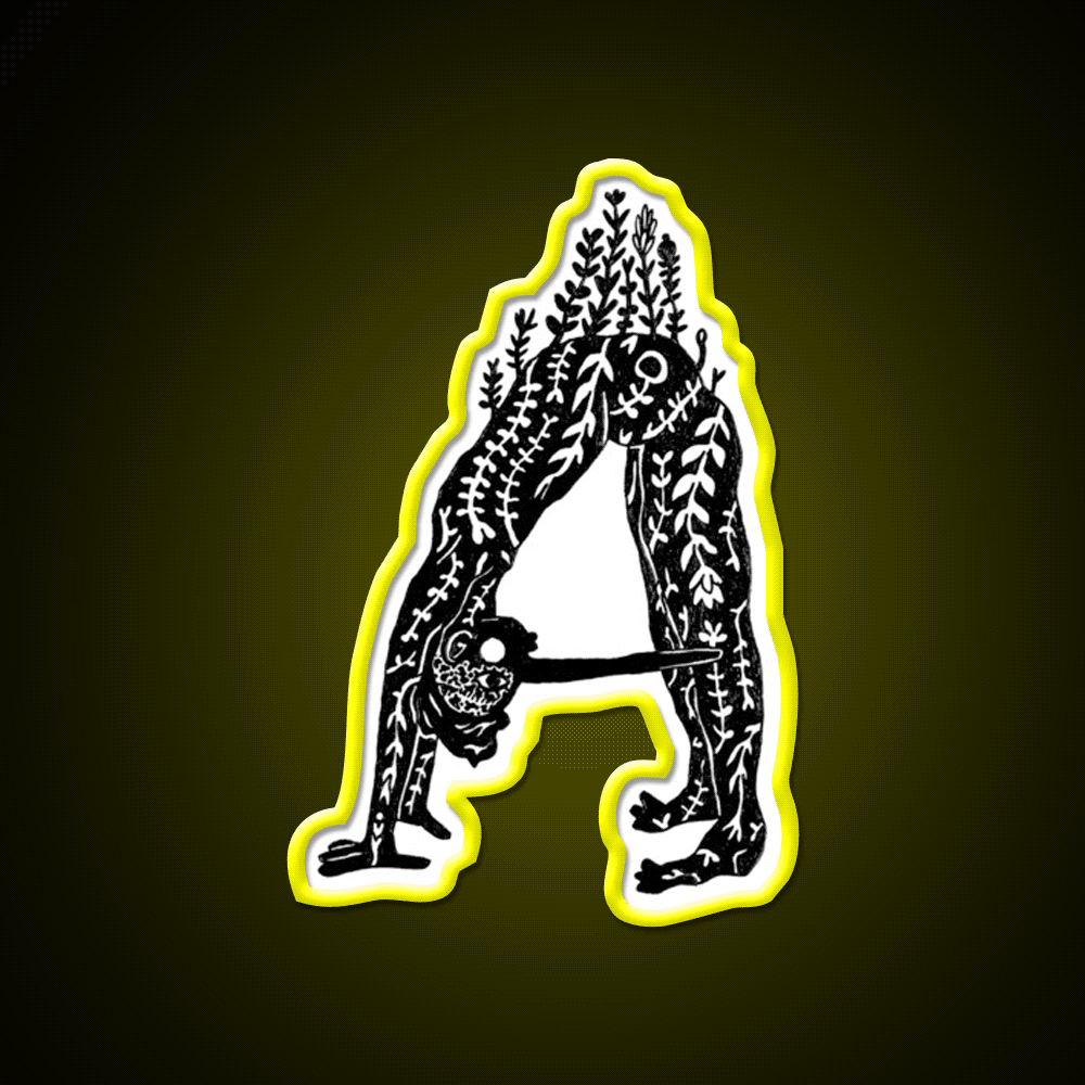 Nature Yoga Gobin A Yoga Led Neon Sign For Wellness Space Rgb Color