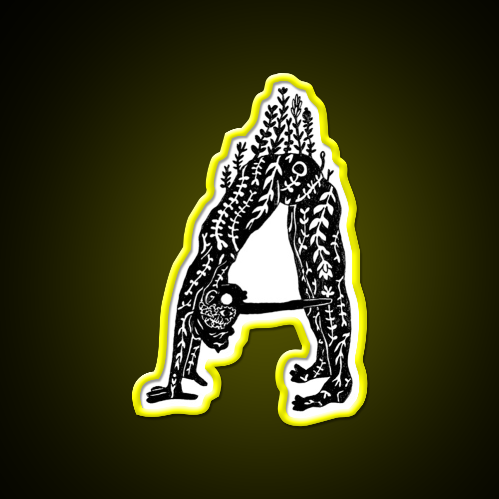 Nature Yoga Gobin A Yoga Led Neon Sign For Wellness Space Rgb Color