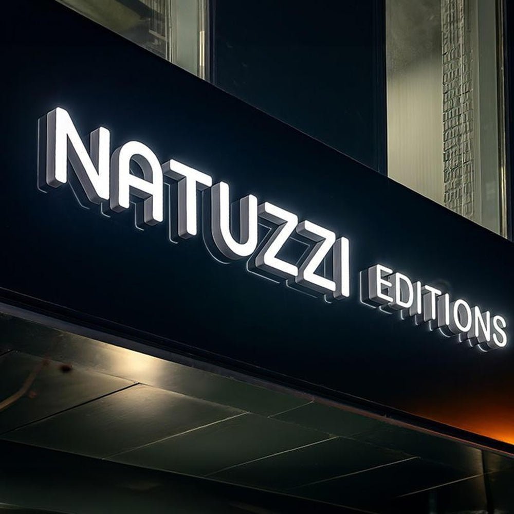 Natuzzi Editions 3D Frontlit Letters Metal Led Sign - Shineneon