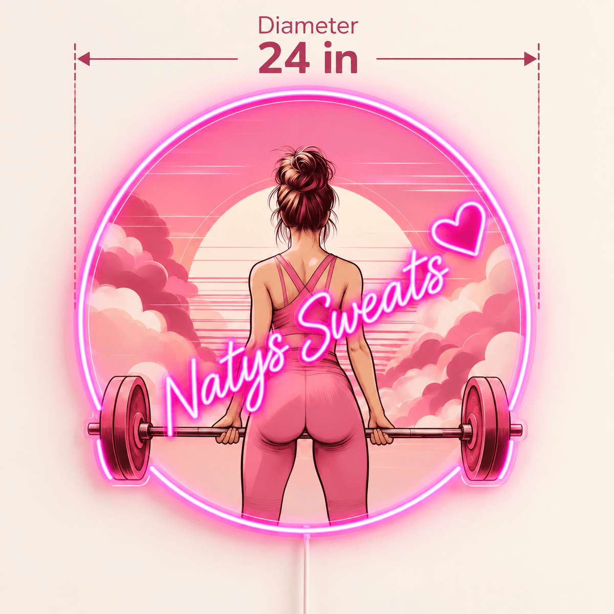 Natys Sweats Custom LED Neon Sign - Shineneon
