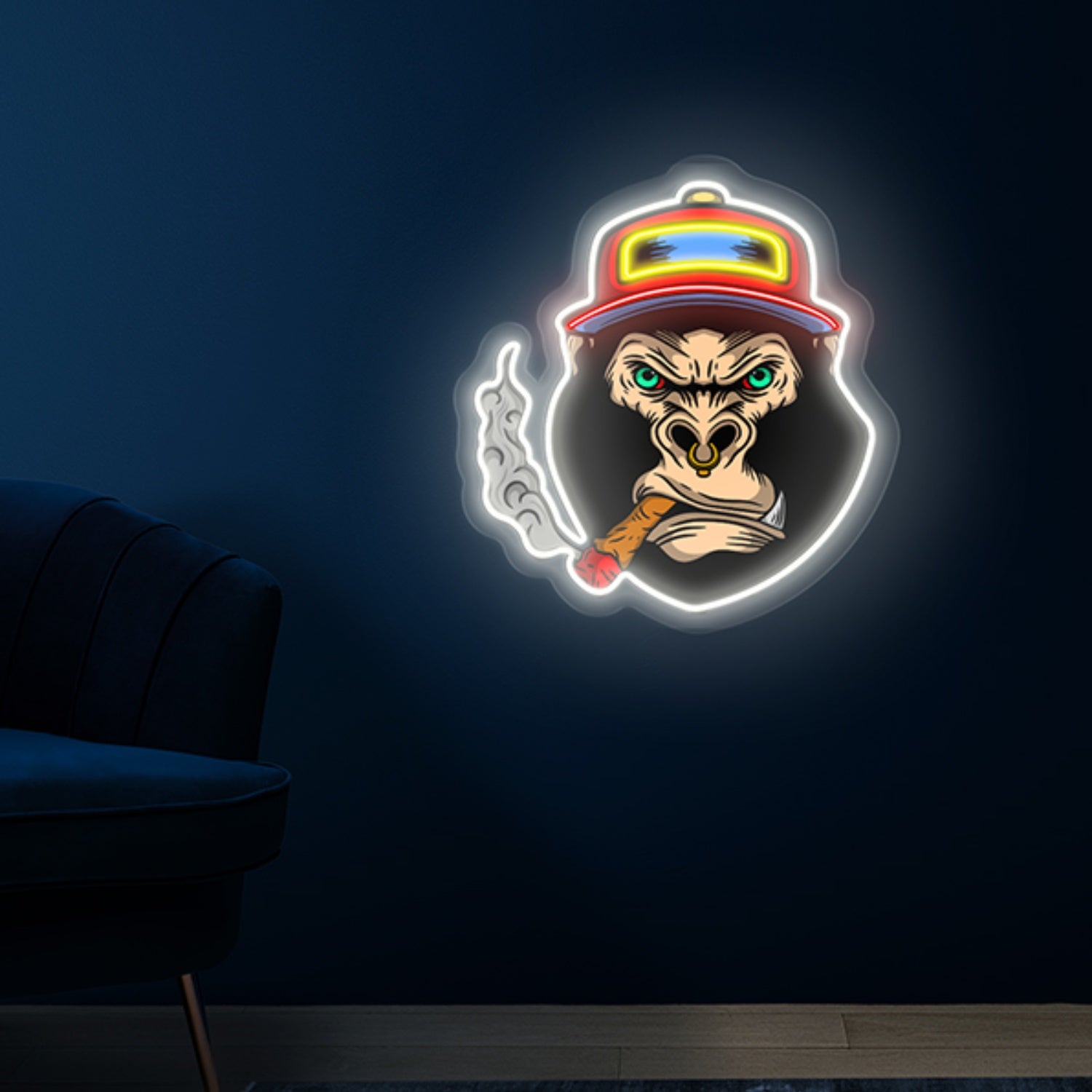 Naughty Monkey Led Neon Sign Wall Art Decor Light Pop Art | Shineneon