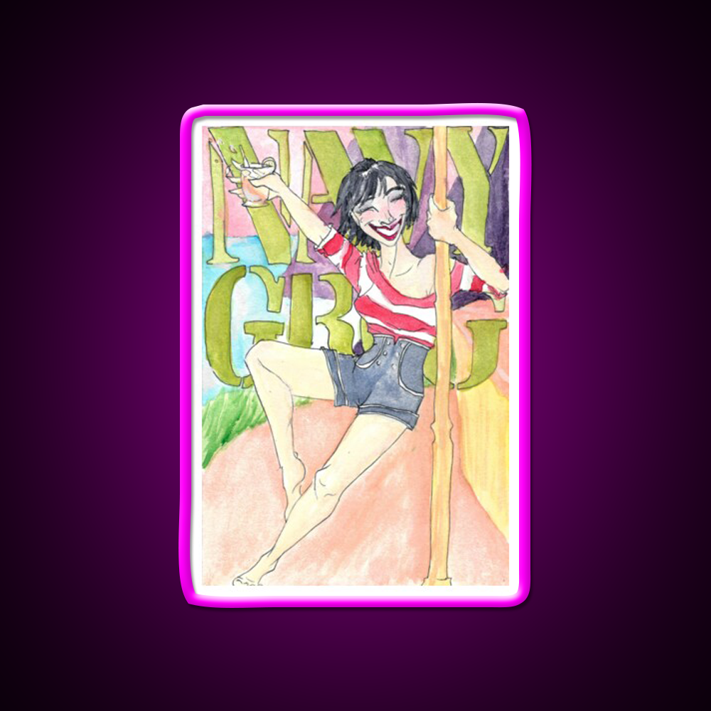 Navy Grog Man Cave Bar Led Neon Sign Rgb Color