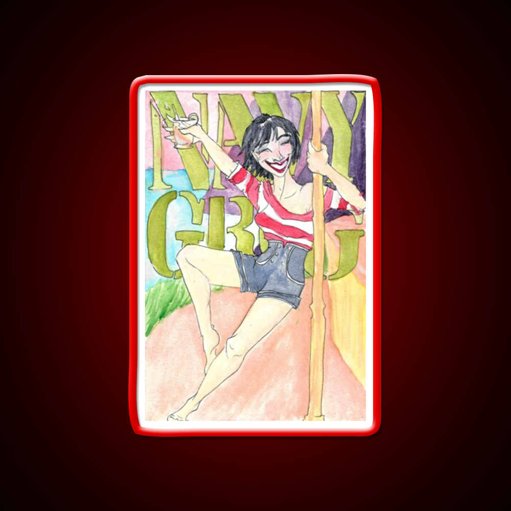 Navy Grog Man Cave Bar Led Neon Sign Rgb Color