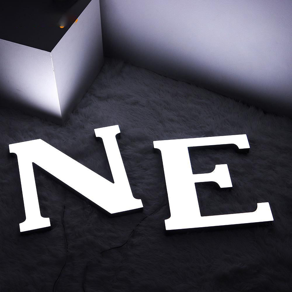 Ne 3D Frontlit Letters Metal Led Sign - Shineneon