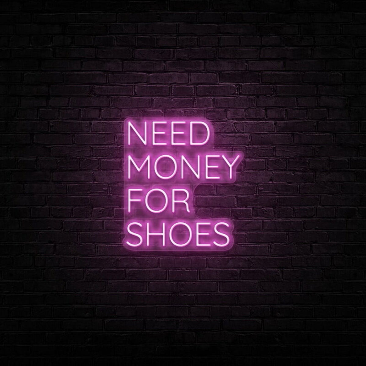 Need Money For Shoes LED Neon Sign Garage LED Signs - Shineneon