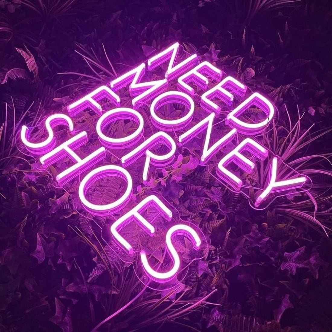 Need Money For Shoes Led Sign Business Neon Signs Wall Art - Shineneon
