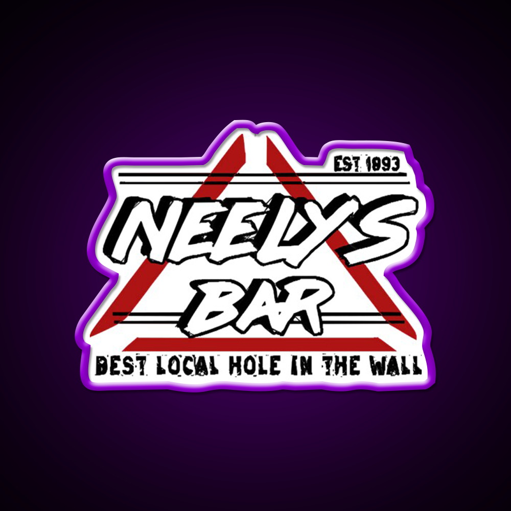 Neelys Bar Man Cave Bar Led Neon Sign Rgb Color