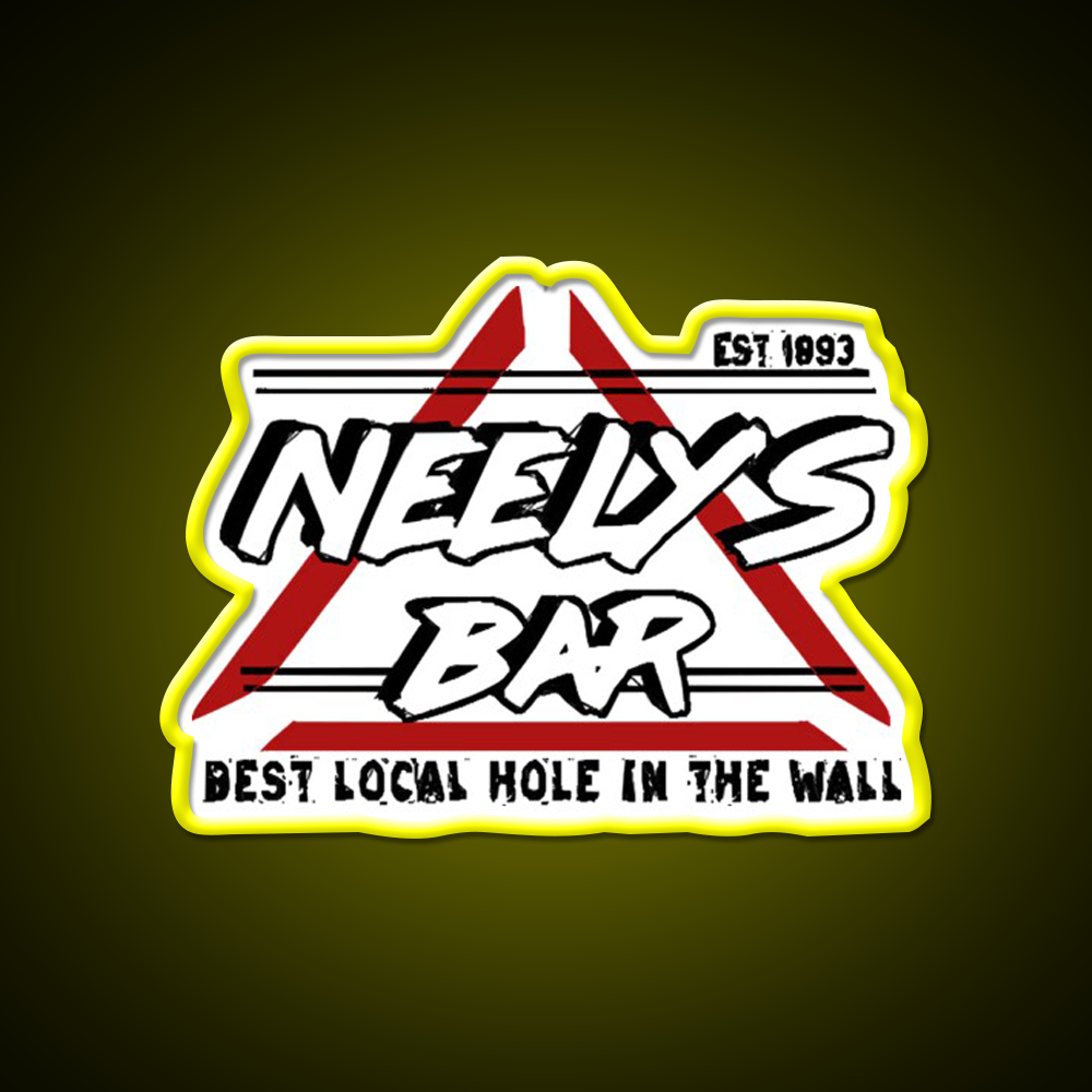 Neelys Bar Man Cave Bar Led Neon Sign Rgb Color