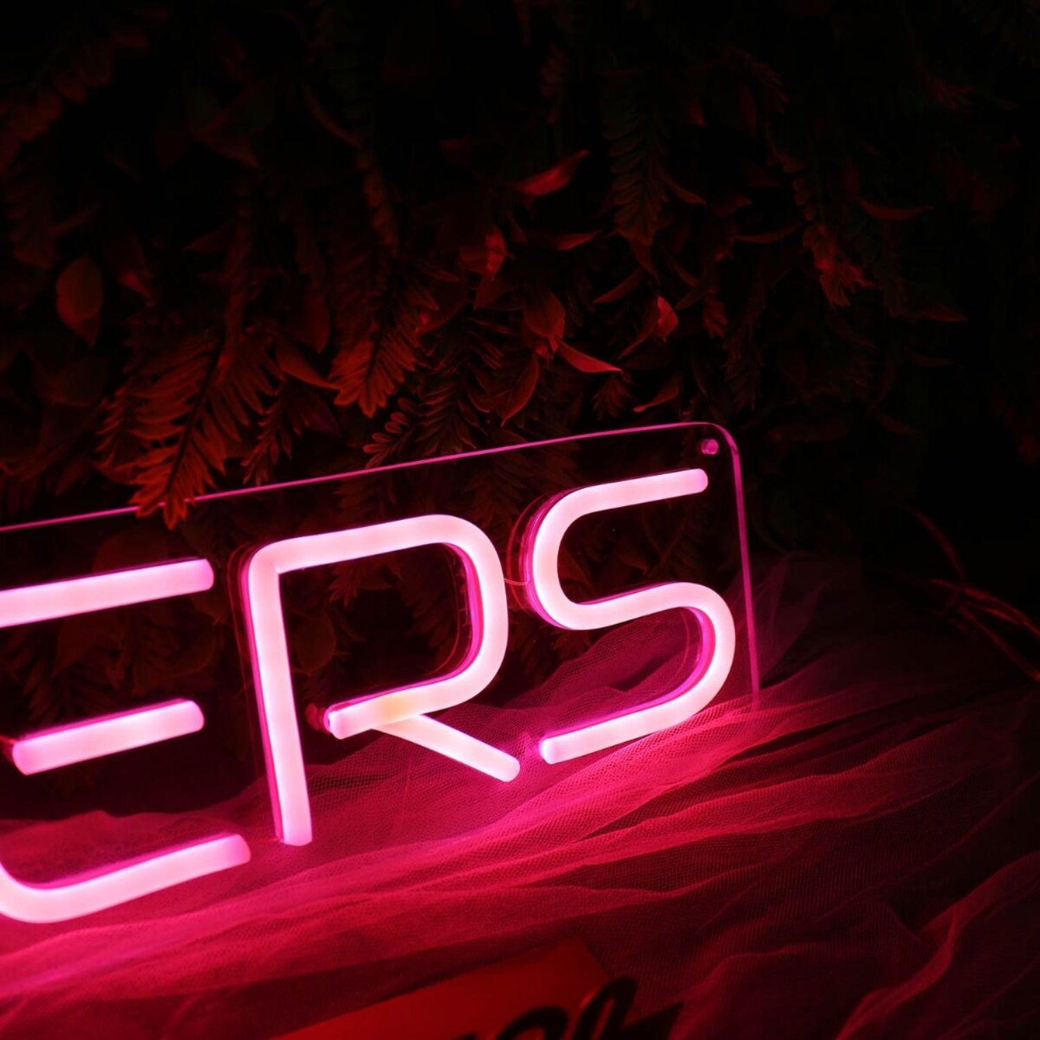 Neers Red Custom Led Neon Sign | Shineneon