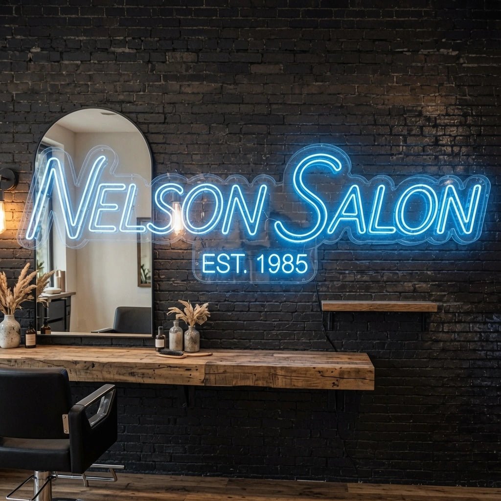 Nelson Salon LED Neon Sign - Shineneon