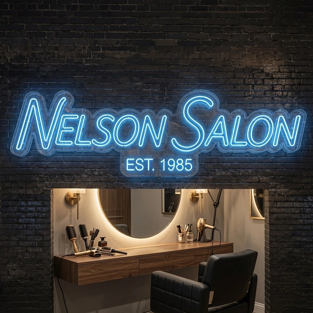 Nelson Salon LED Neon Sign - Shineneon