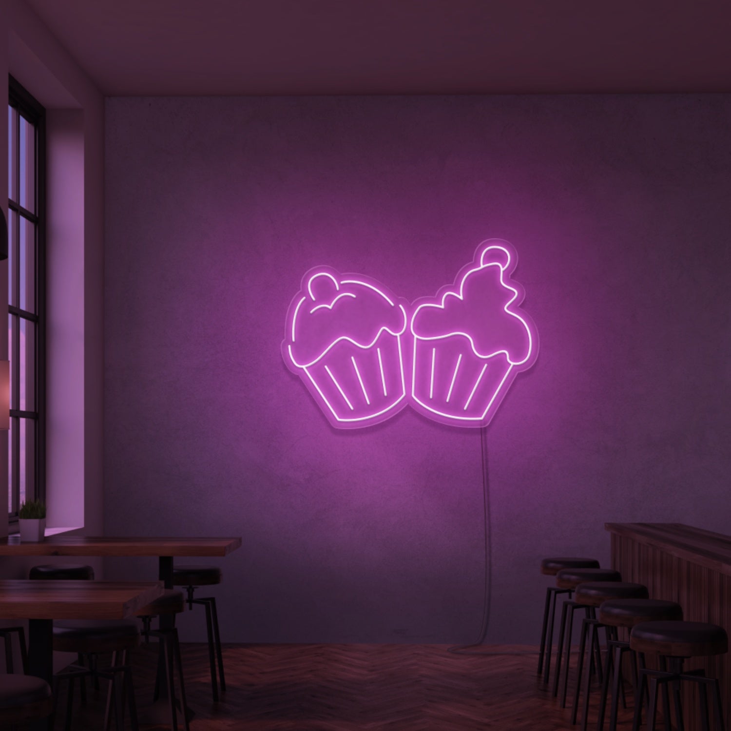 Neon Cupcakes Signs | Shineneon