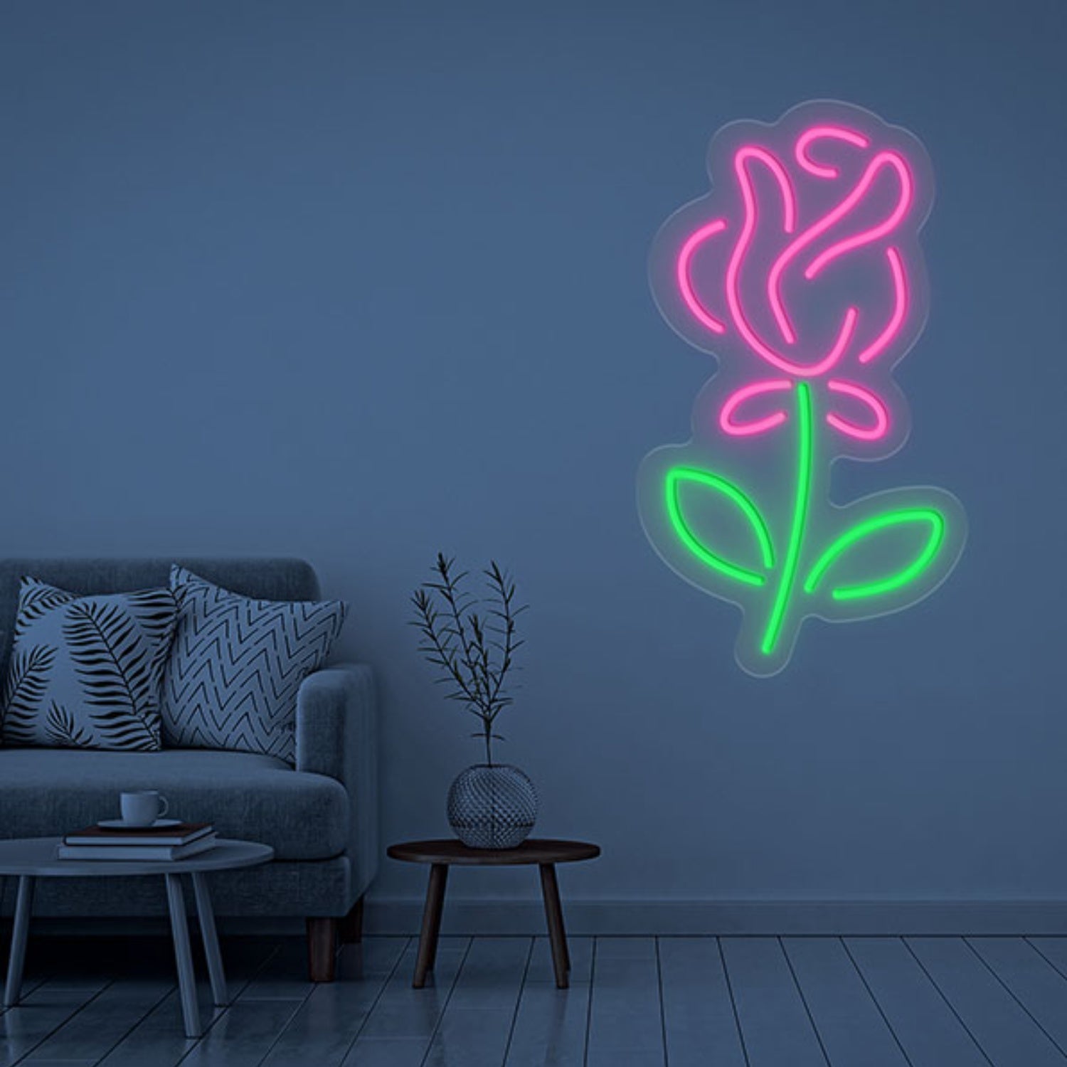 Neon Flower Wall Art | Shineneon