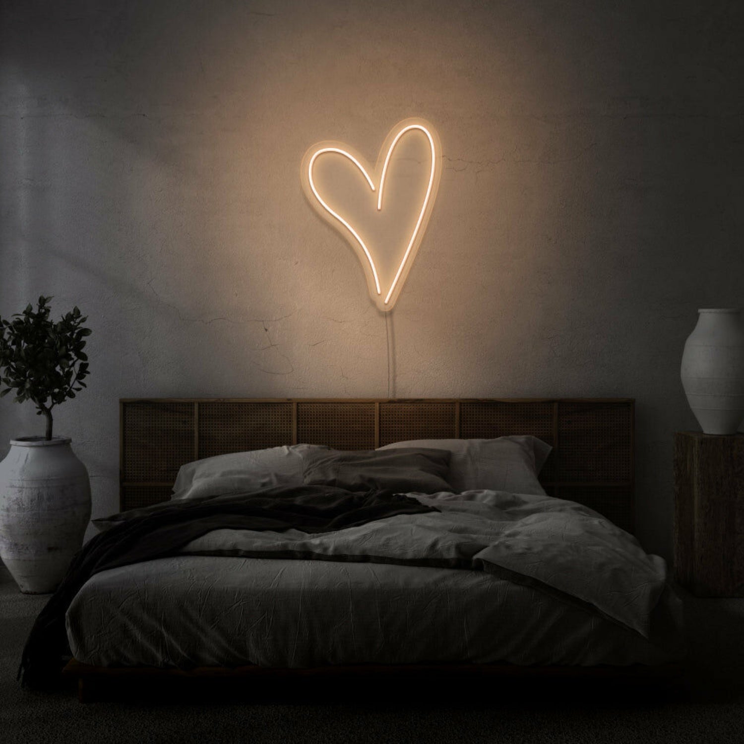 Neon Heart Light For Room | Shineneon