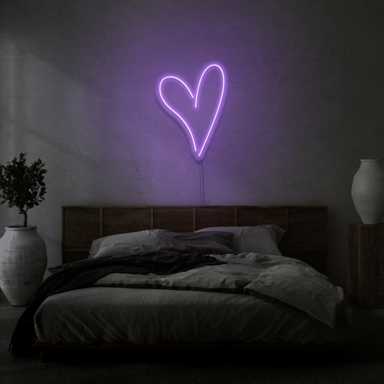 Neon Heart Light For Room | Shineneon