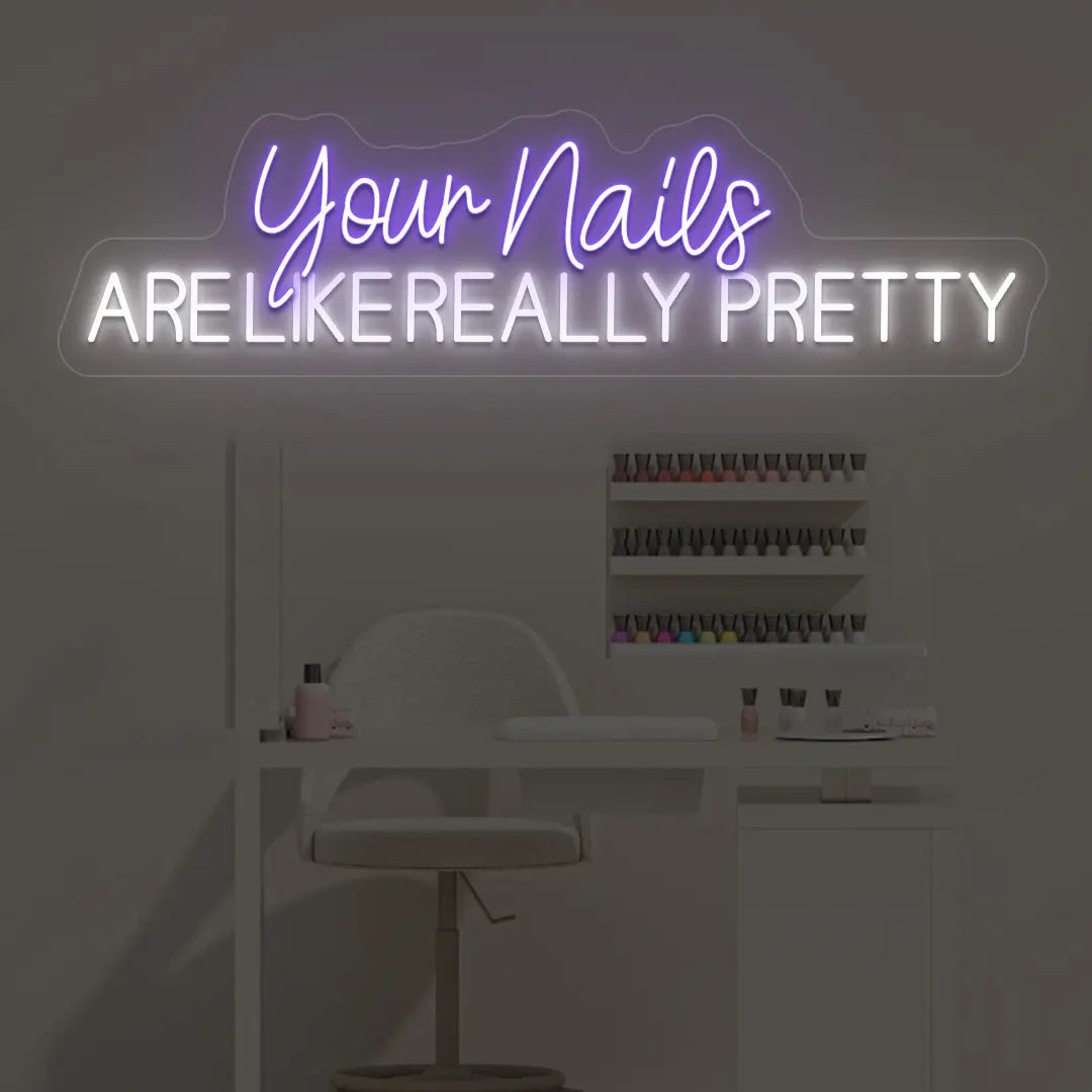 Neon Nail Salon Sign | Shineneon