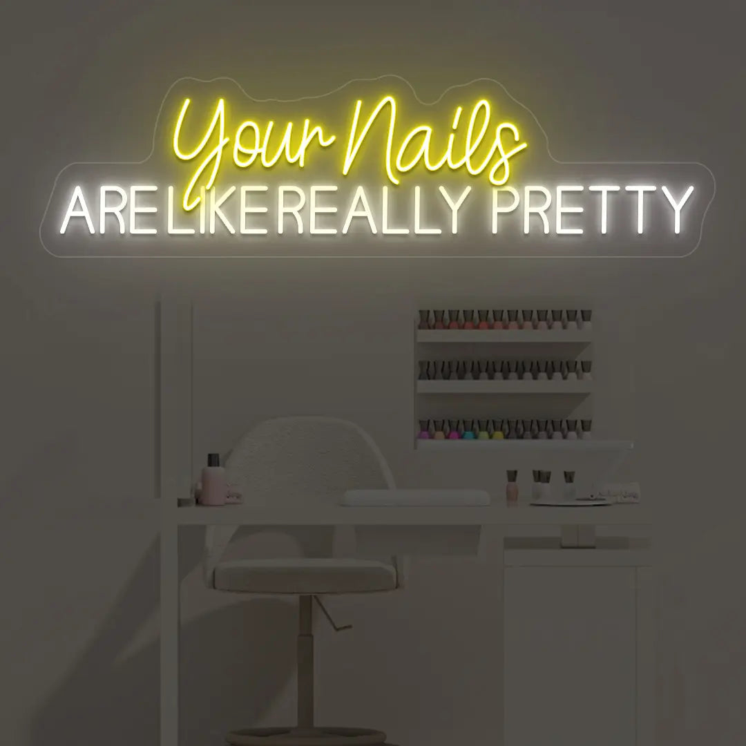 Neon Nail Salon Sign | Shineneon
