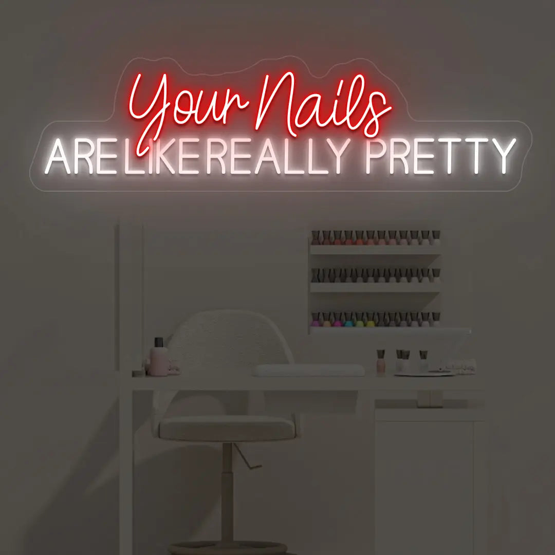 Neon Nail Salon Sign | Shineneon