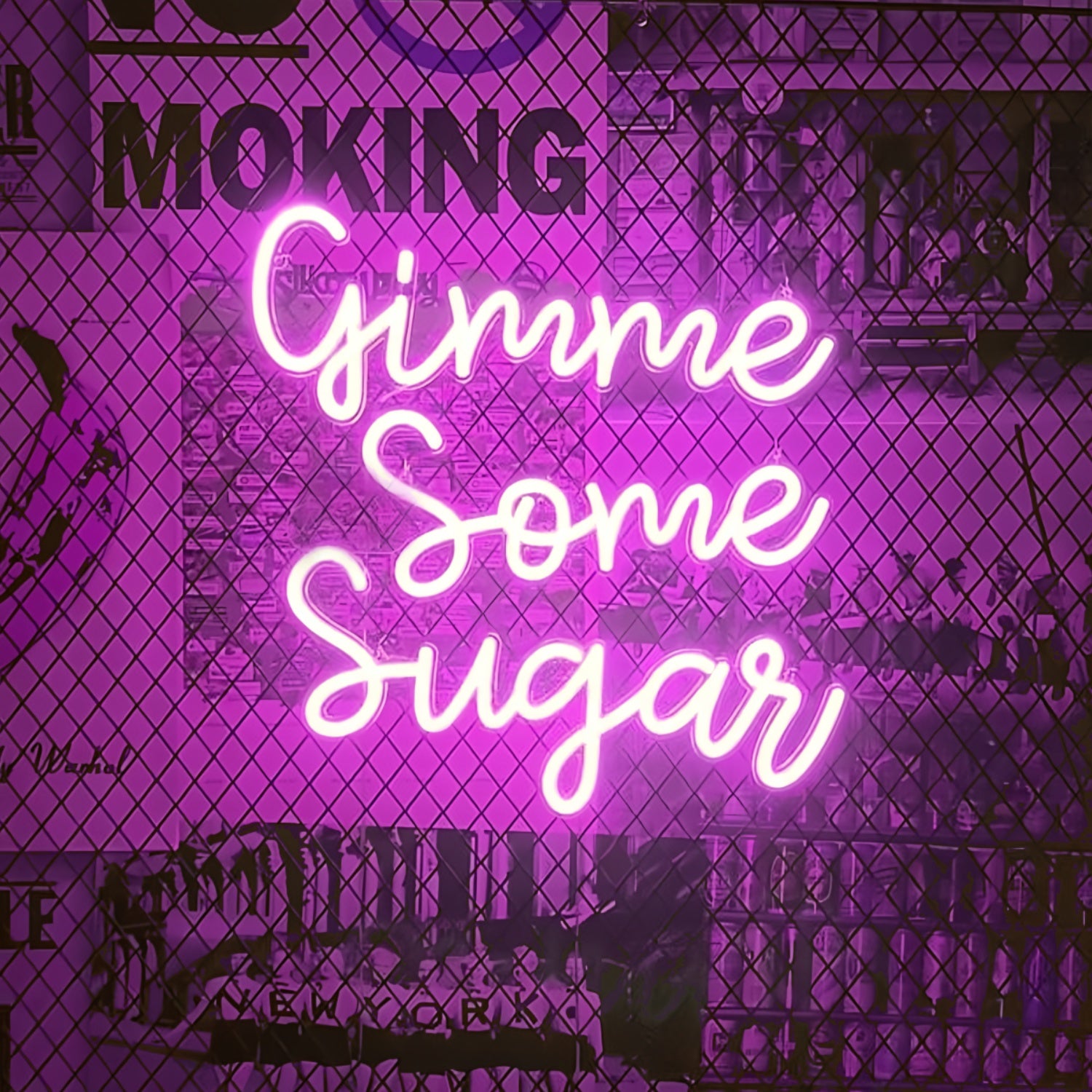 Neon Sign Gimme Some Sugar | Shineneon
