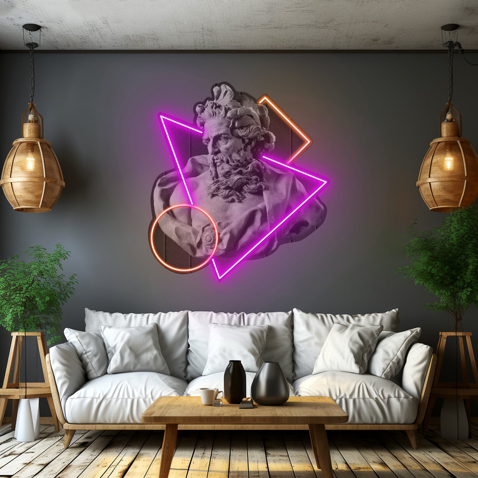 Neptune Led Neon Signs Wall Art For Sale - Shineneon