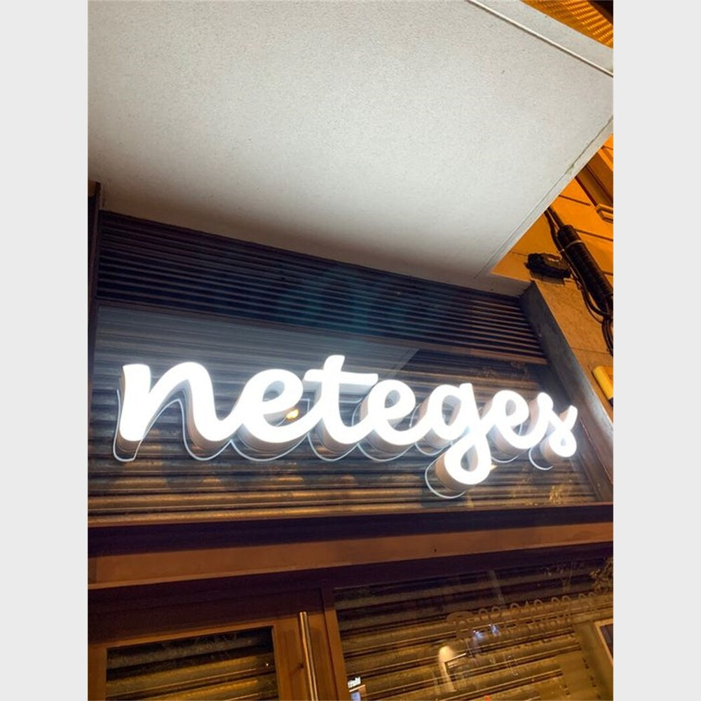 Neteges 3D Frontlit Channel Letters Led Light Sign