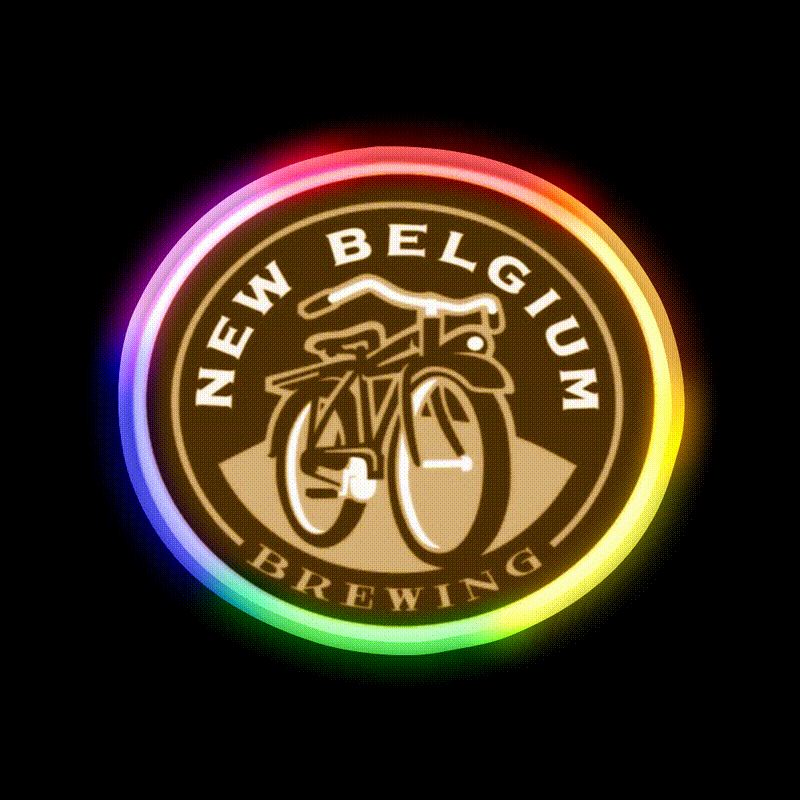 New Belgium Brewing New Belgium Whiskey Drink Bar Led Neon Sign Rgb Color