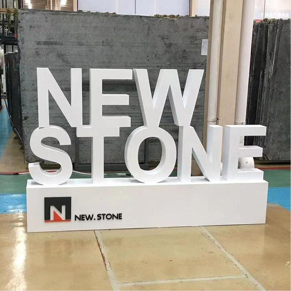 New Stone 3D Frontlit And Backlit Channel Letter Led Light Sign - Shineneon