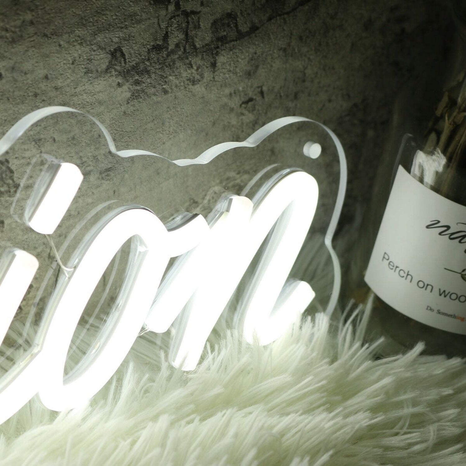 New Vision White Led Neon Sign - Shineneon