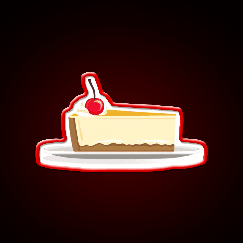 New York Cheesecake Snack Food Led Neon Sign Rgb Color - Shineneon