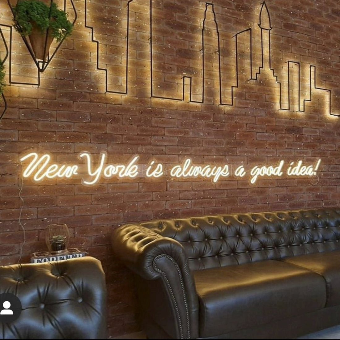 New York Is Always A Good Idea Led Sign Business Neon Sign - Shineneon
