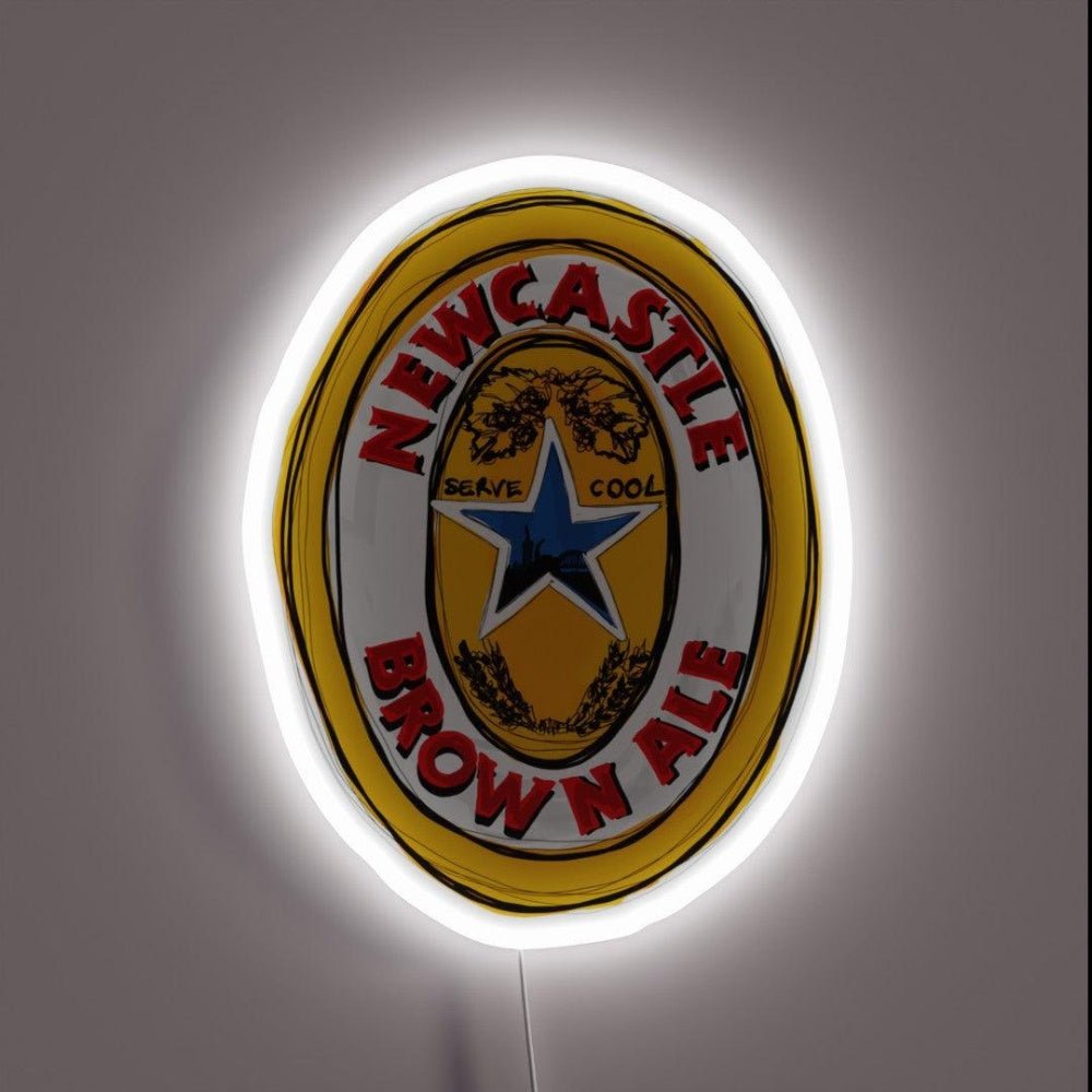 Newcastle Brown Ale Pop Rgb Led Neon Sign - Shineneon
