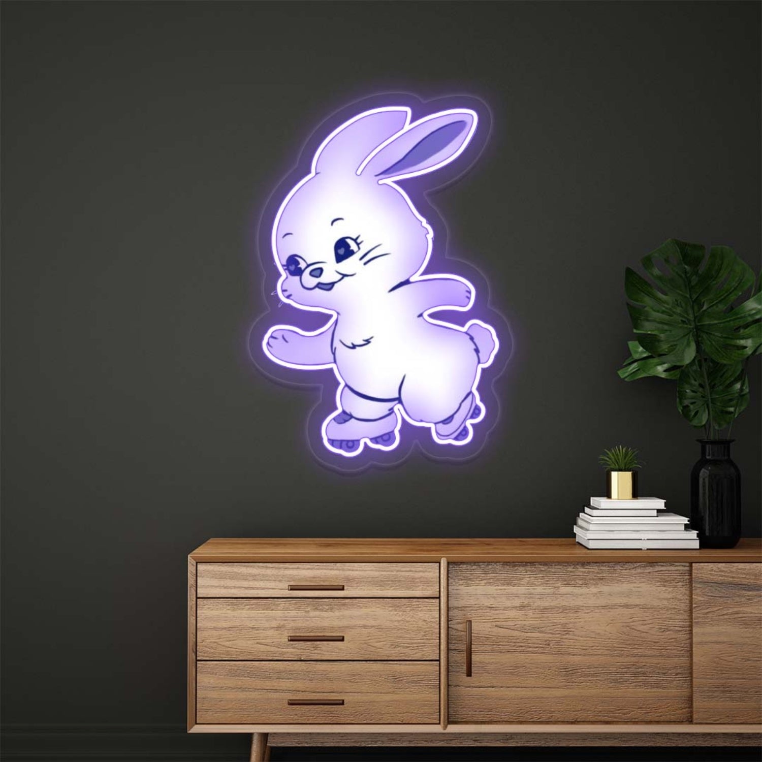 Newjeans Bunny Neon Artwork | Shineneon