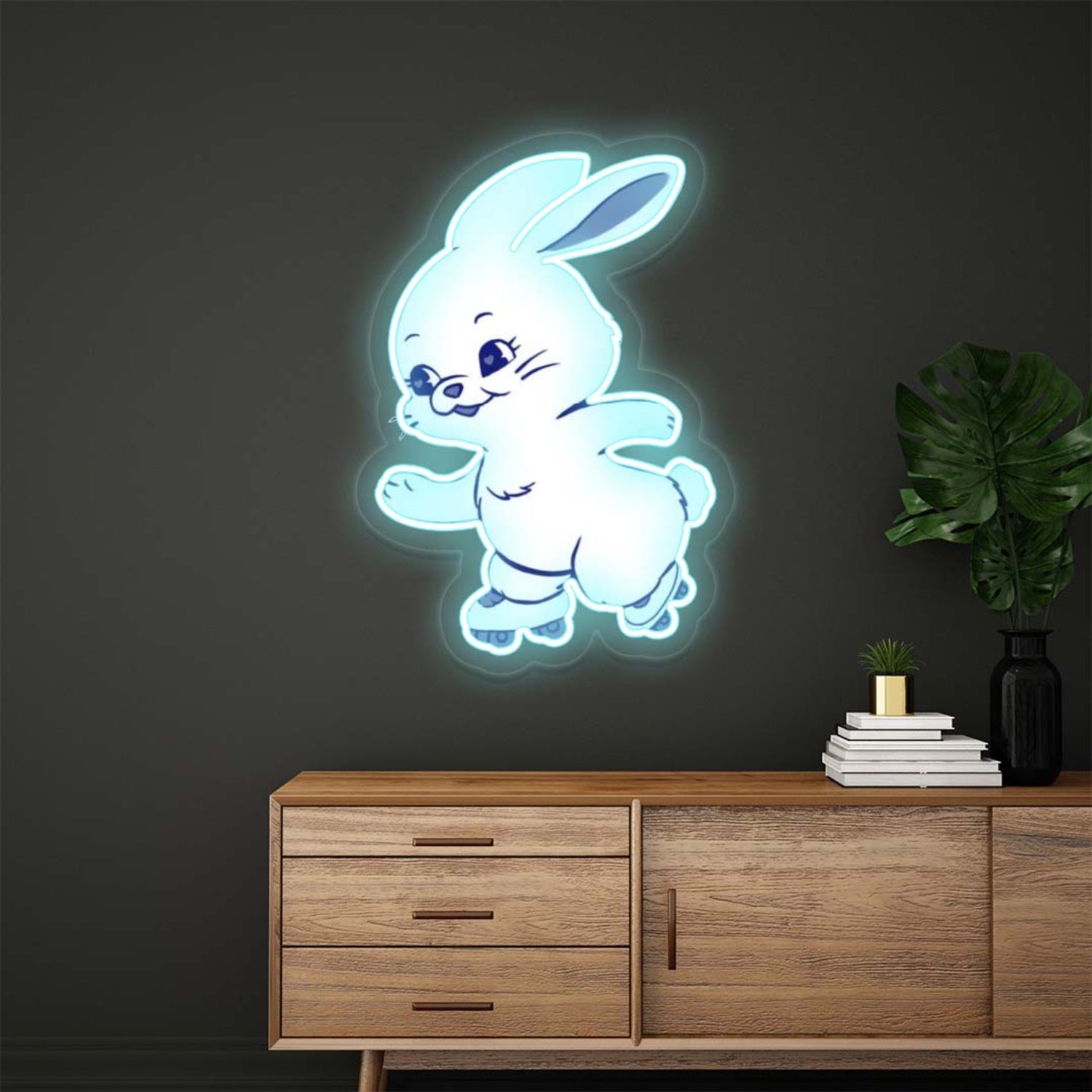 Newjeans Bunny Neon Artwork | Shineneon