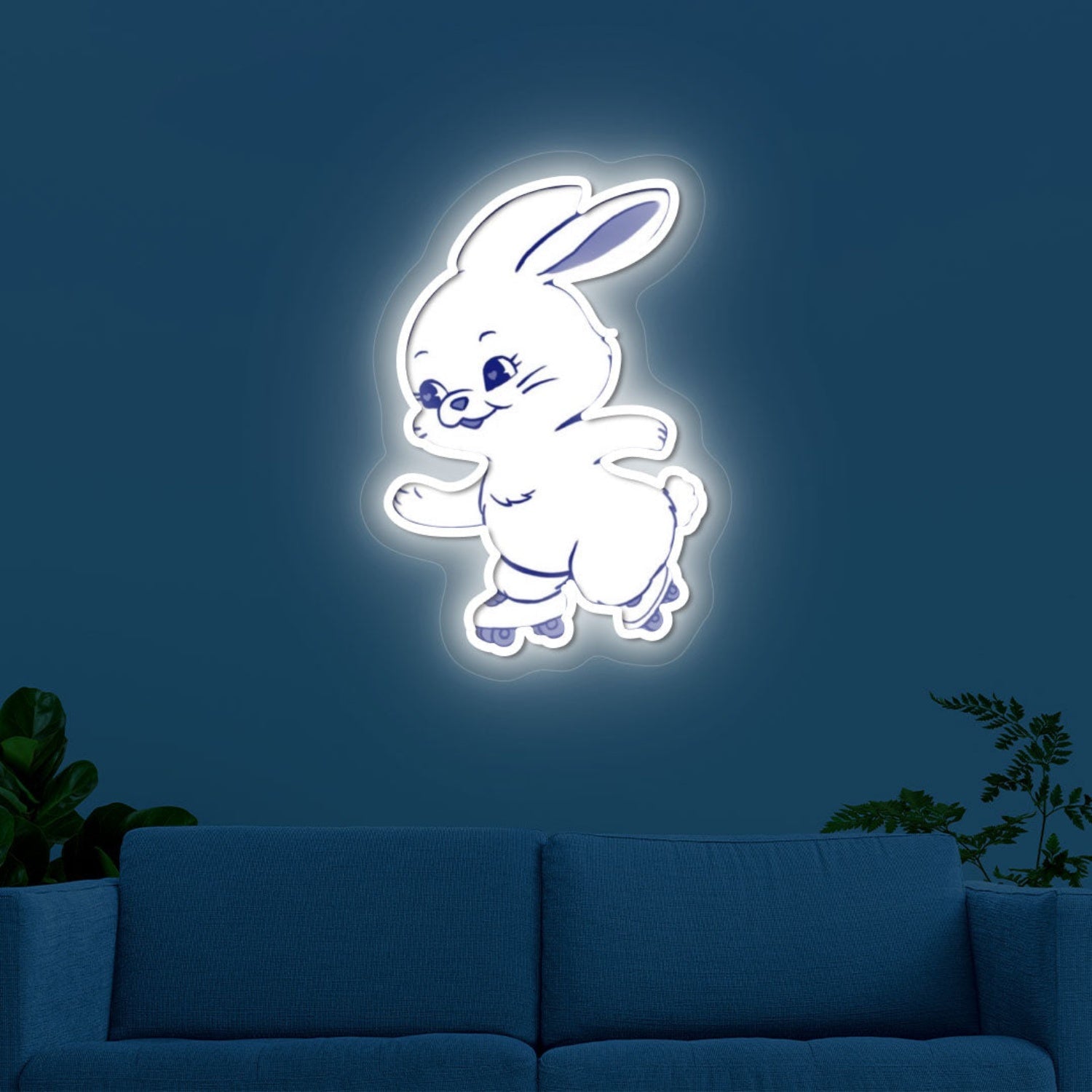 Newjeans Bunny Neon Artwork | Shineneon