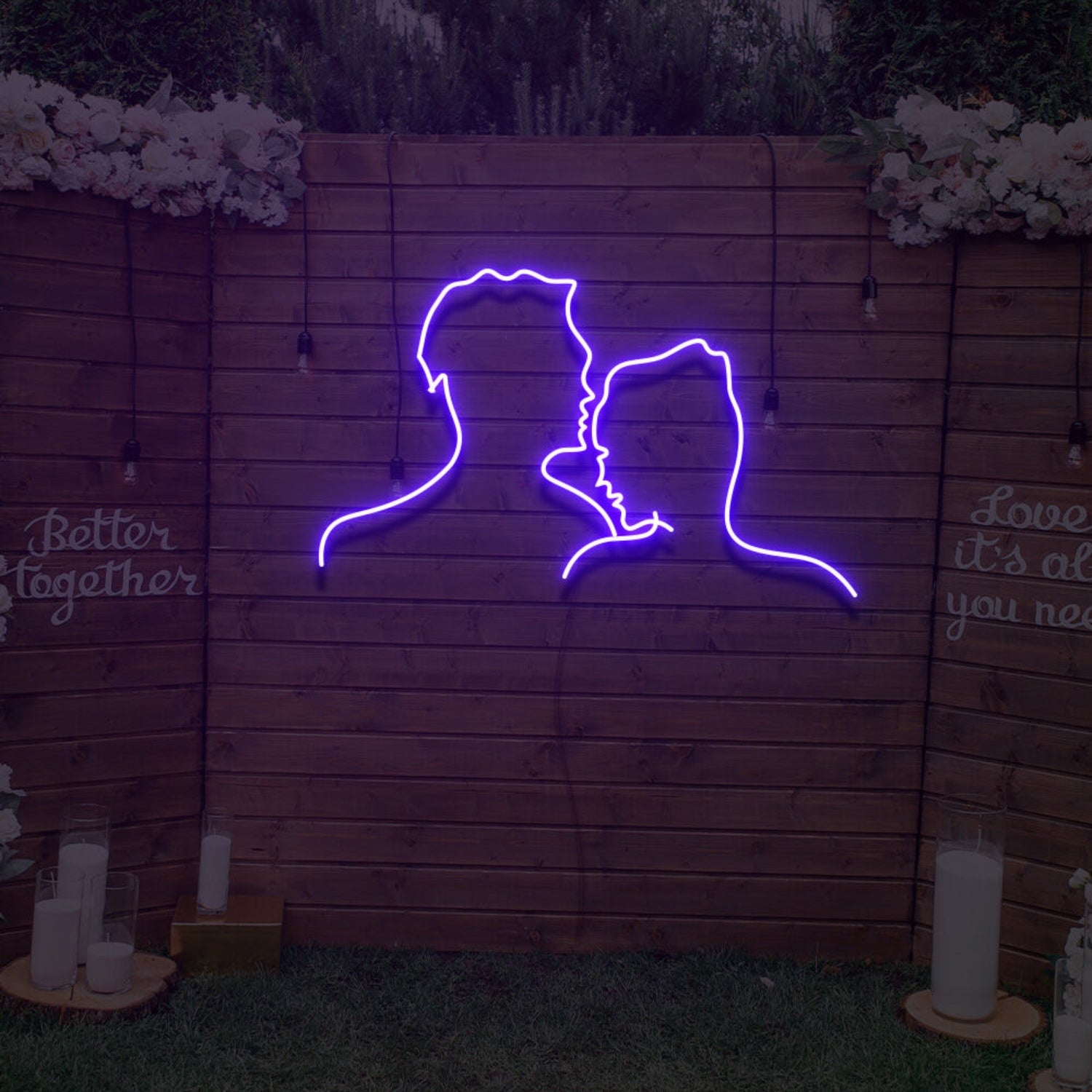 Newlyweds Led Neon Sign For Home Party | Shineneon