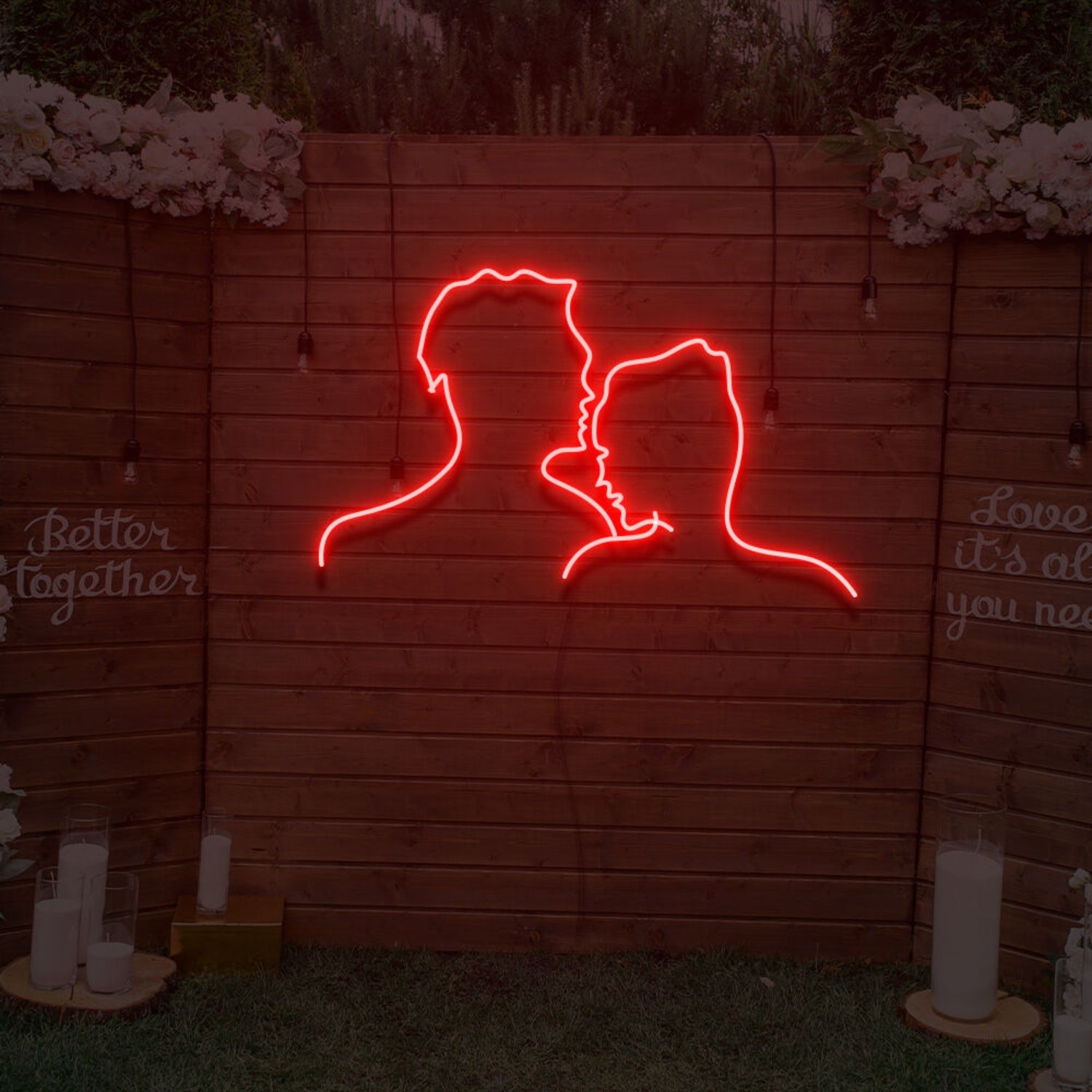 Newlyweds Led Neon Sign For Home Party | Shineneon